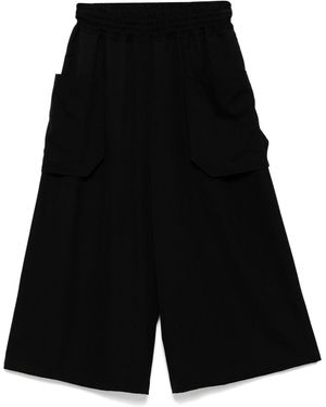 Yohji Yamamoto Wool Trousers - Black