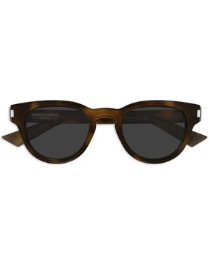 Saint Laurent Round-Frame Sunglasses - Black