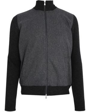 Gran Sasso Zip-Fastening Long-Sleeve Jacket - Black