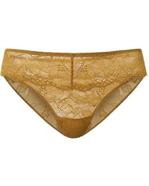 Twinset Culotte En Dentelle - Natural