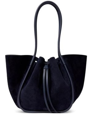 Proenza Schouler Large Ruched Tote - Blue