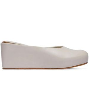 Bernardo 1946 76Mm Vivi Leather Mules - Gray