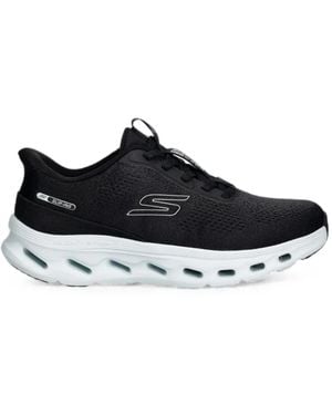 Skechers Slip-Ins Go Walk Glide-Step 2.0 Nessa Lace-Up Trainers - Black