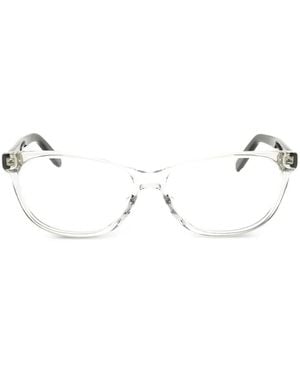 Marc Jacobs Rectangle-Frame Glasses - Natural