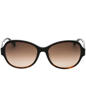 Kate Spade Addilynn Oval-Frame Sunglasses - Black