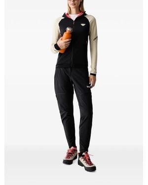 Dynafit Raglan-Sleeve Zip-Up Hooded Jacket - Black