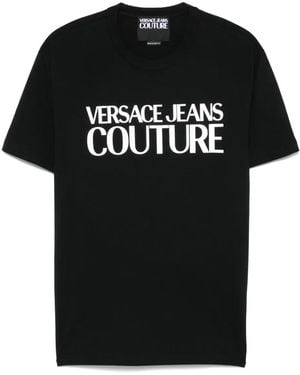 Versace Jeans Couture ロゴ Tシャツ - ブラック
