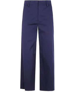 DR. HOPE Straight-Leg Pants - Blue