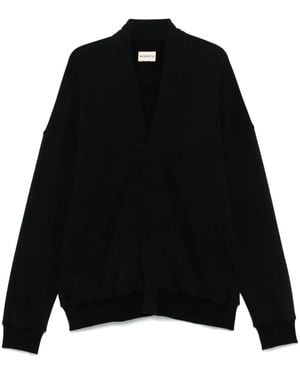 Mordecai Cardigan Aus Baumwolle - Schwarz