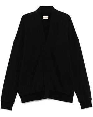 Mordecai Cotton Cardigan - Black