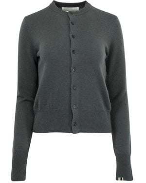 Extreme Cashmere Little 2 ボタン カーディガン - ブラック