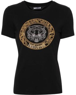 Just Cavalli T-Shirts - Black