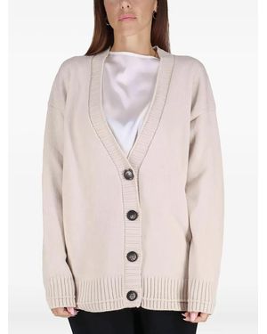Maliparmi Button Cardigan - Natural
