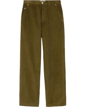Ami Paris Cotton Trousers - Green