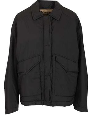 Herno Buttoned Pocket Jacket - Black