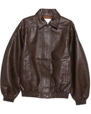 Frankie Shop Prescott Jack Van Imitatieleer - Bruin