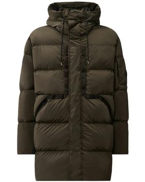 C.P. Company Gefütterte Kapuzenjacke - Grün