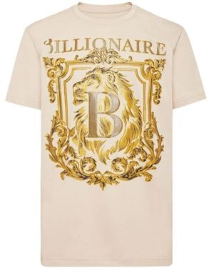 Billionaire Camiseta con motivo Lion B Frame - Neutro