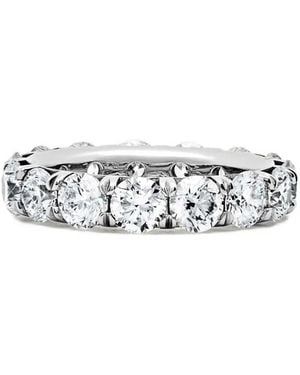 Jewels Aficionado Platinum Eternity Diamond Ring - Natural