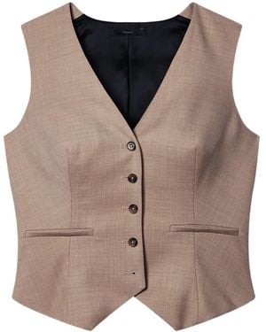 Paul Smith Weste Mit Knöpfen - Natur