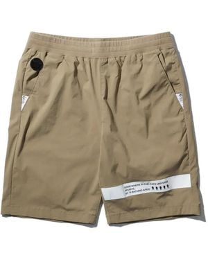 Aape By A Bathing Ape Logo-Print Chino Shorts - Natural