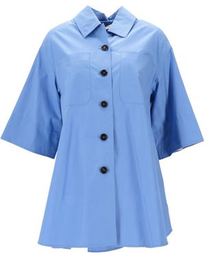 Max Mara Adam Buttoned Shirt - Blue
