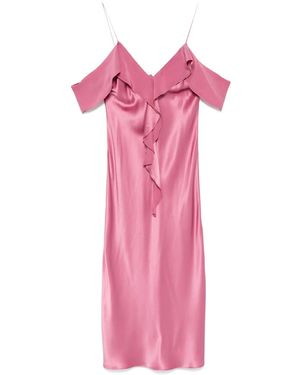 Dorothee Schumacher Sense Of Shine Midi Dress - Pink