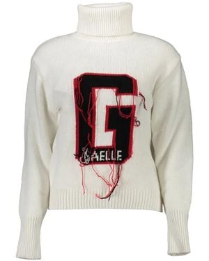 Gaelle Paris Pullover Mit Rollkragen - Weiß
