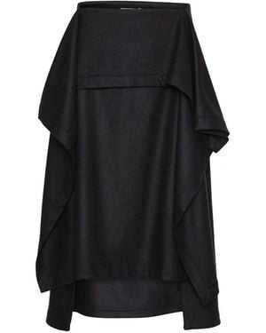 Henrik Vibskov Blanket Midi Skirt - Black