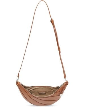 Joy Gryson Crescent-Shaped Zipped Shoulder Bag - White