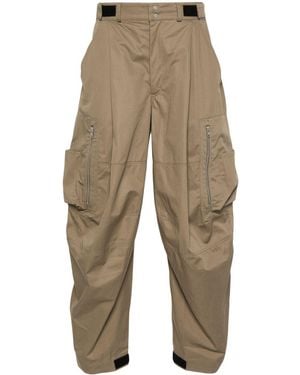 Mordecai Loose-Fit Cargo Trousers - Natural