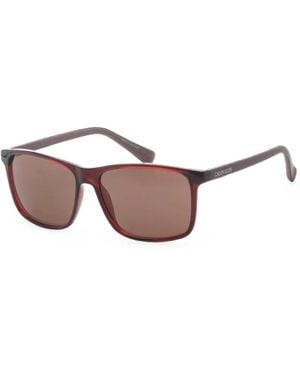 Calvin Klein Rectangle-Frame Sunglasses - Pink