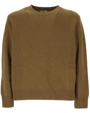 Roy Rogers Crew-Neck Wool Jumper - Green