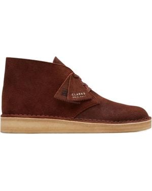 Clarks Desert Coal "British Tan" Desert Boots - Brown