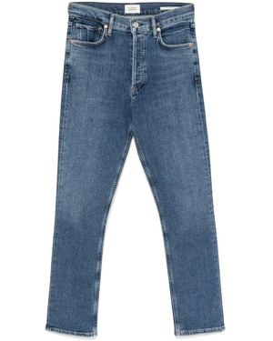 Citizens of Humanity Mid-Rise Skinny Jeans - Blue