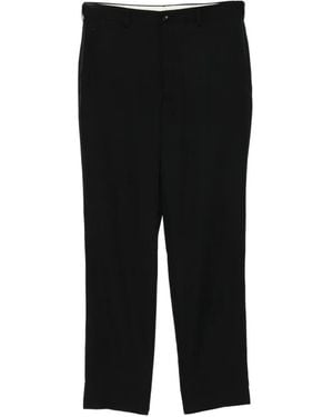 Comme des Garçons Straight-Leg Tailored Pants - Black