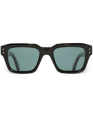 Cutler and Gross Polarised Square-Frame Sunglasses - Green