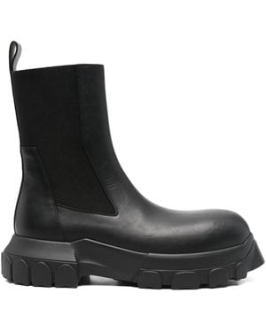 Rick Owens Beatle Bozo Tractor Chelsea Boots - Black