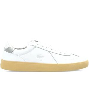 Lacoste Baseshot Pro Leather Trainers - White