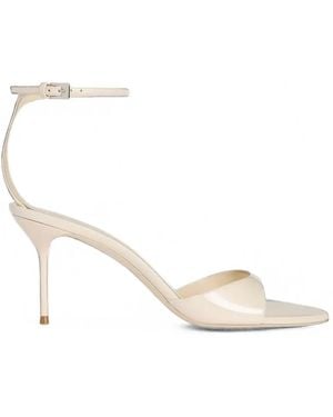 Paris Texas Lidia Patent Leather Sandals - Natural