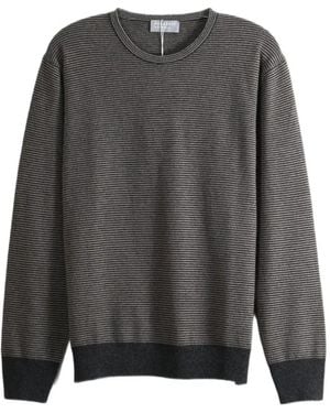 Margaret Howell Jersey A Rayas Horizontales - Gris