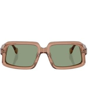 Oliver Peoples Edition 9 Rectangle-Frame Sunglasses - Green