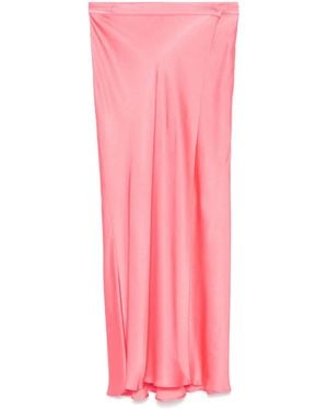 Semicouture Jupe Longue Ambra - Rose