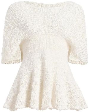 KHAITE Mathilde Top - White