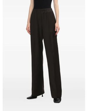 Helmut Lang Pantaloni Cargo Con Vita Elasticizzata - Nero