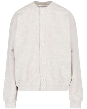 Low Classic Buttons sweatshirt - Blanco