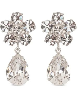 Jennifer Behr Janna Earrings - White