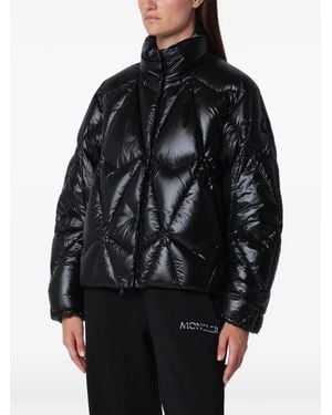 Moose Knuckles Iceberg Quilted Puffer Jacket - Black