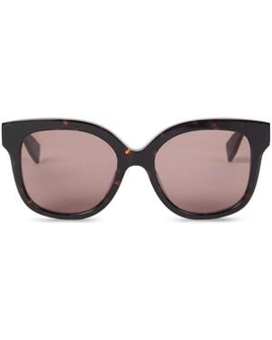 Viktor & Rolf スクエアフレーム サングラス - ブラウン