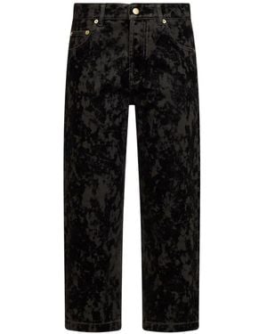 DARKPARK Lizzie Acid-Wash Jeans - Black